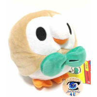 Authentic Pokemon center plush Rowlet Pokedoll +/- 13CM